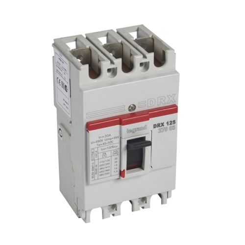 Автоматический выключатель DRX125 термомагнитный 30A 3П 10KA | код. 027003 |  Legrand 
